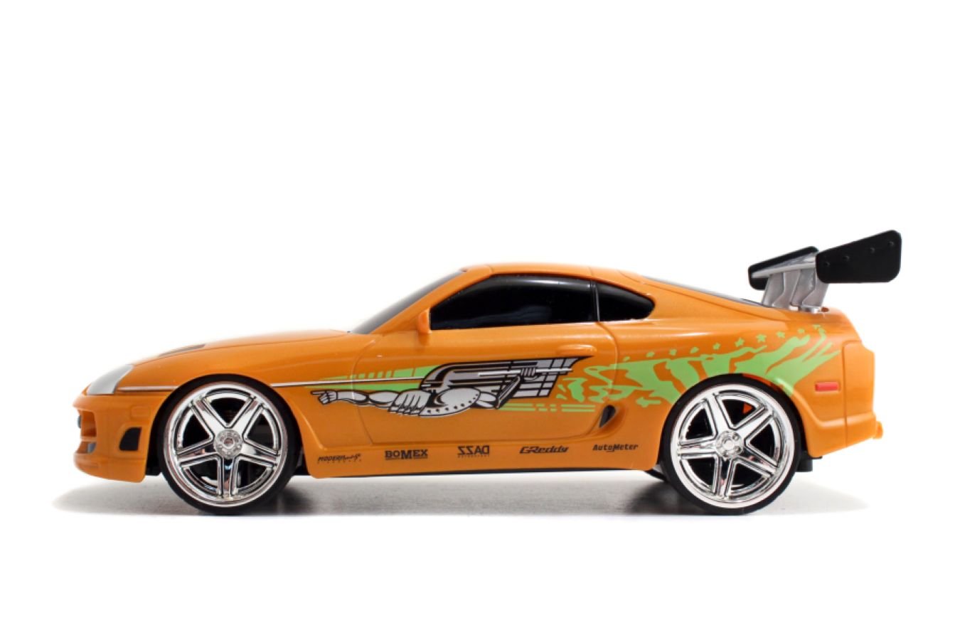 Image Pop Weasel - Image 3 of Fast & Furious - 1995 Toyota Supra 1:24 Scale Remote Control Car - Jada Toys