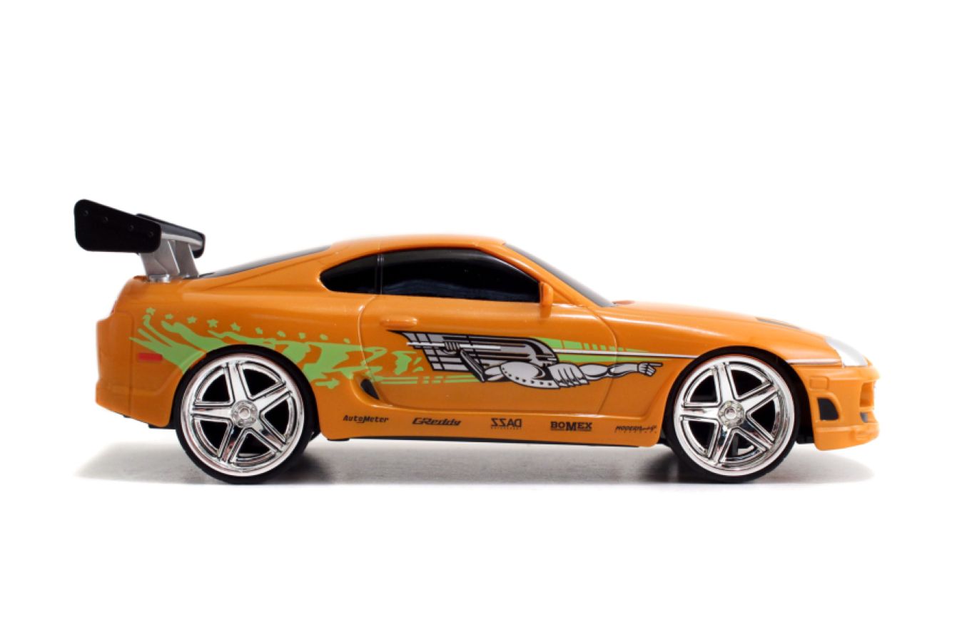 Image Pop Weasel - Image 5 of Fast & Furious - 1995 Toyota Supra 1:24 Scale Remote Control Car - Jada Toys