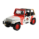 Pop Weasel Image of Jurassic World - '92 Jeep Wrangler 1:24 Scale Hollywood Ride - Jada Toys