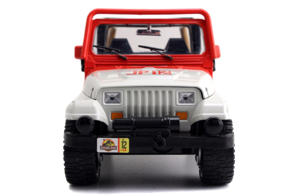 Pop Weasel - Image 8 of Jurassic World - '92 Jeep Wrangler 1:24 Scale Hollywood Ride - Jada Toys - Die Cast - Image - Pop Weasel