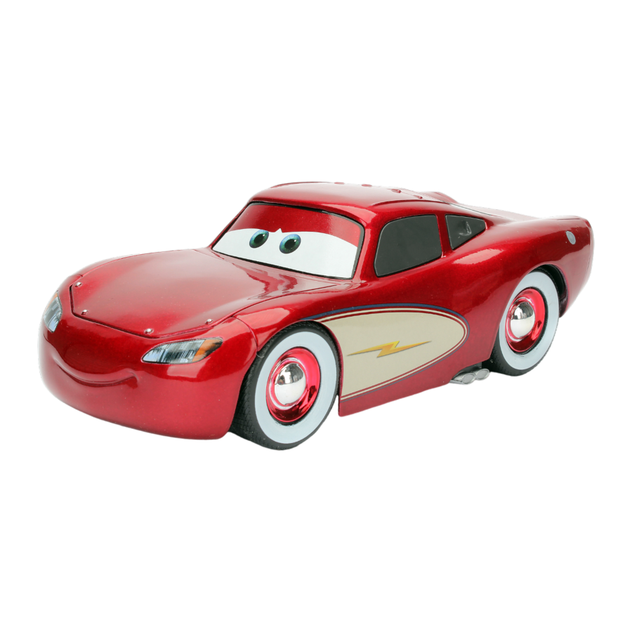 Cars - Cruising Lightning McQueen 1:24 Scale Die-cast Vehicle - Jada Toys - Die Cast - Image - Pop Weasel