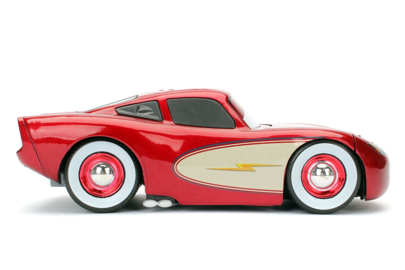 Image Pop Weasel - Image 4 of Cars - Cruising Lightning McQueen 1:24 Scale Die-cast Vehicle - Jada Toys