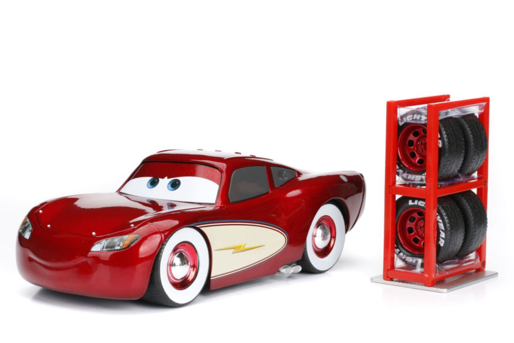 Image Pop Weasel - Image 6 of Cars - Cruising Lightning McQueen 1:24 Scale Die-cast Vehicle - Jada Toys - Die Cast - Image - Pop Weasel