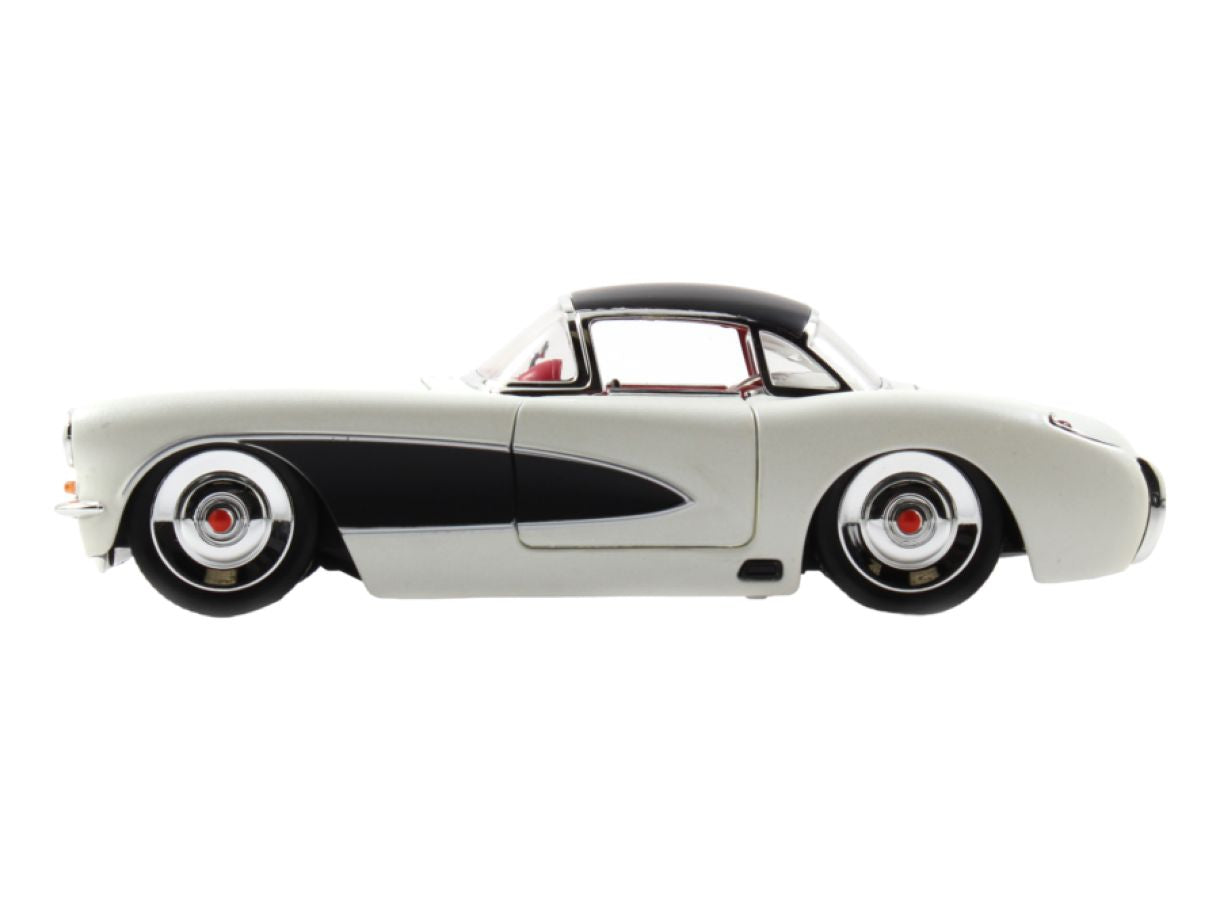 Image Pop Weasel - Image 2 of Big Time Muscle - 1957 Chevy Corvette 1:24 Scale Diecast Vehicle - Jada toys