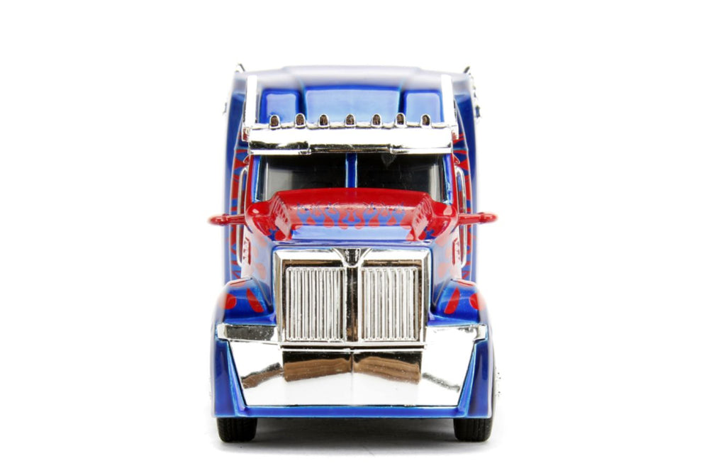 Pop Weasel - Image 6 of Transformers 5 - Optimus Prime Western Star Truck Free Rolling 1:32 Scale Hollywood Ride - Jada Toys - Die Cast - Image - Pop Weasel