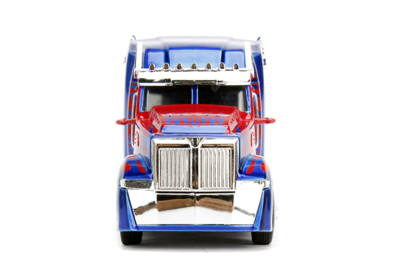 Pop Weasel - Image 6 of Transformers 5 - Optimus Prime Western Star Truck Free Rolling 1:32 Scale Hollywood Ride - Jada Toys