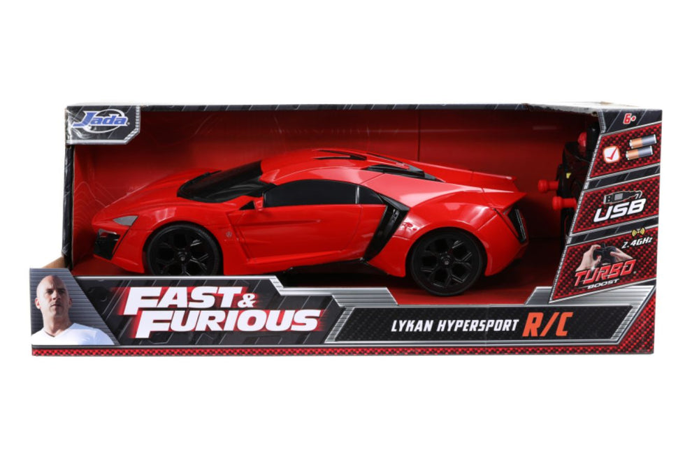 Image Pop Weasel - Image 8 of Fast & Furious - Lykan Hypersport 1:16 Scale Remote Control Car - Jada Toys - Remote Control Car - Image - Pop Weasel