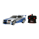 Fast & Furious - 2002 Nissan Skyline GT-R (BNR34) 1:16 Scale Remote Control Car - Jada Toys