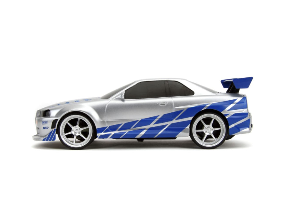 Image Pop Weasel - Image 3 of Fast & Furious - 2002 Nissan Skyline GT-R (BNR34) 1:16 Scale Remote Control Car - Jada Toys - Remote Control Car - Image - Pop Weasel