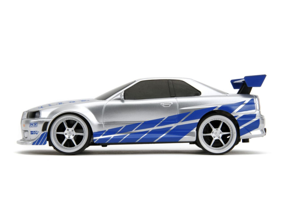 Image Pop Weasel - Image 3 of Fast & Furious - 2002 Nissan Skyline GT-R (BNR34) 1:24 Scale Remote Control Car - Jada Toys - Remote Control Car - Image - Pop Weasel