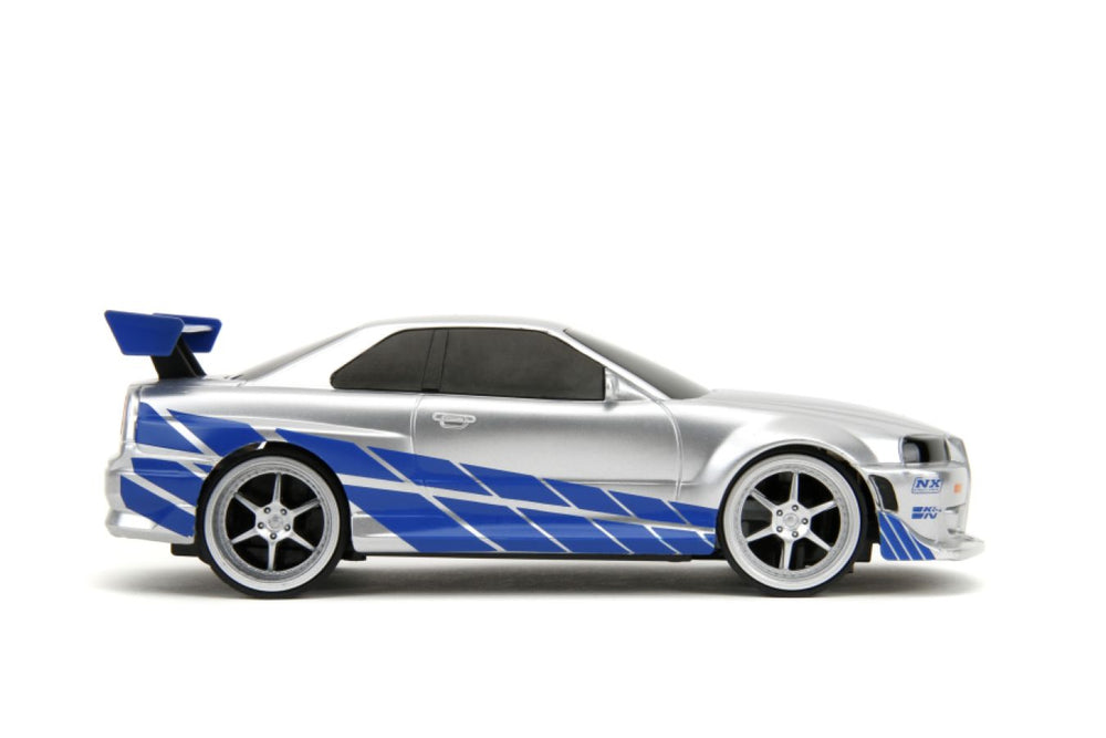 Image Pop Weasel - Image 5 of Fast & Furious - 2002 Nissan Skyline GT-R (BNR34) 1:24 Scale Remote Control Car - Jada Toys - Remote Control Car - Image - Pop Weasel