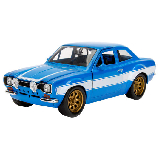 Pop Weasel Image of Fast and Furious - Ford Escort RS2000 MK1 1:24 Scale Hollywood Ride - Jada Toys