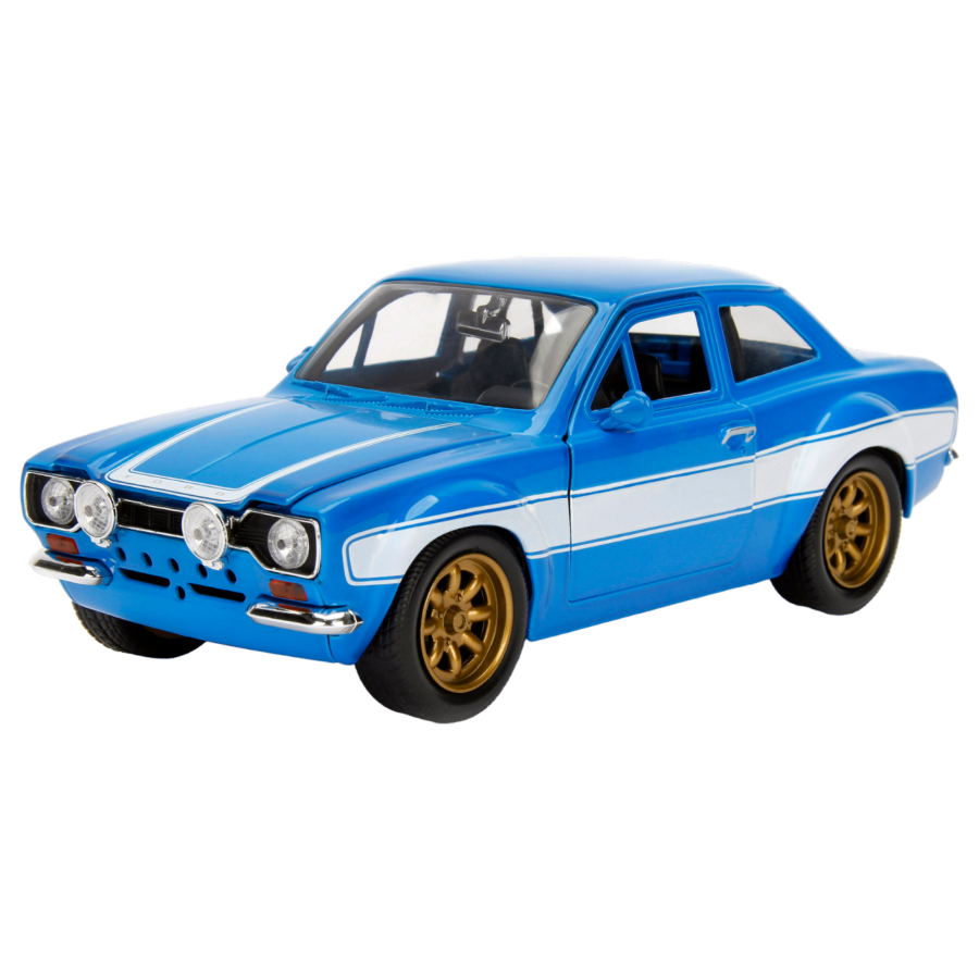 Pop Weasel Image of Fast and Furious - Ford Escort RS2000 MK1 1:24 Scale Hollywood Ride - Jada Toys - Die Cast - Image - Pop Weasel