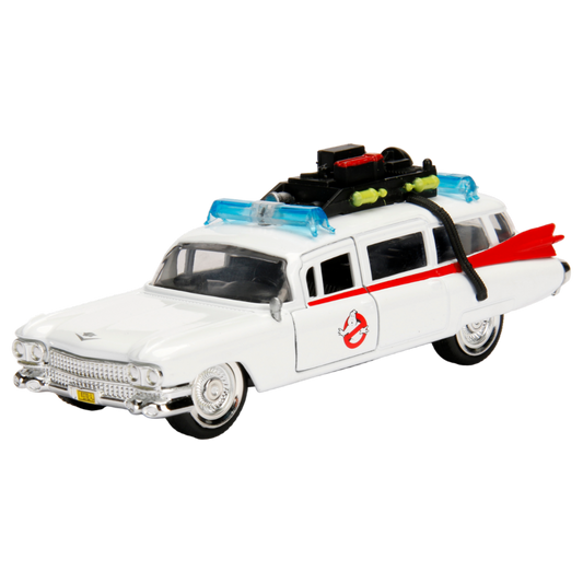 Pop Weasel Image of Ghostbusters (1984) - Ecto-1 Hollywood Rides 1:32 Scale Diecast Vehicle - Jada Toys