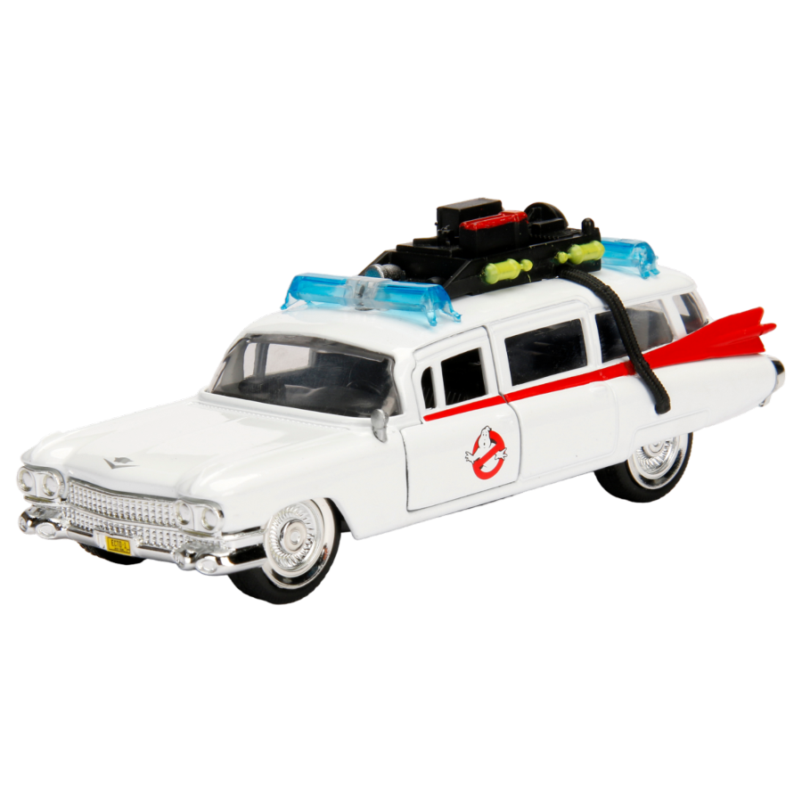 Pop Weasel Image of Ghostbusters (1984) - Ecto-1 Hollywood Rides 1:32 Scale Diecast Vehicle - Jada Toys - Die Cast - Image - Pop Weasel