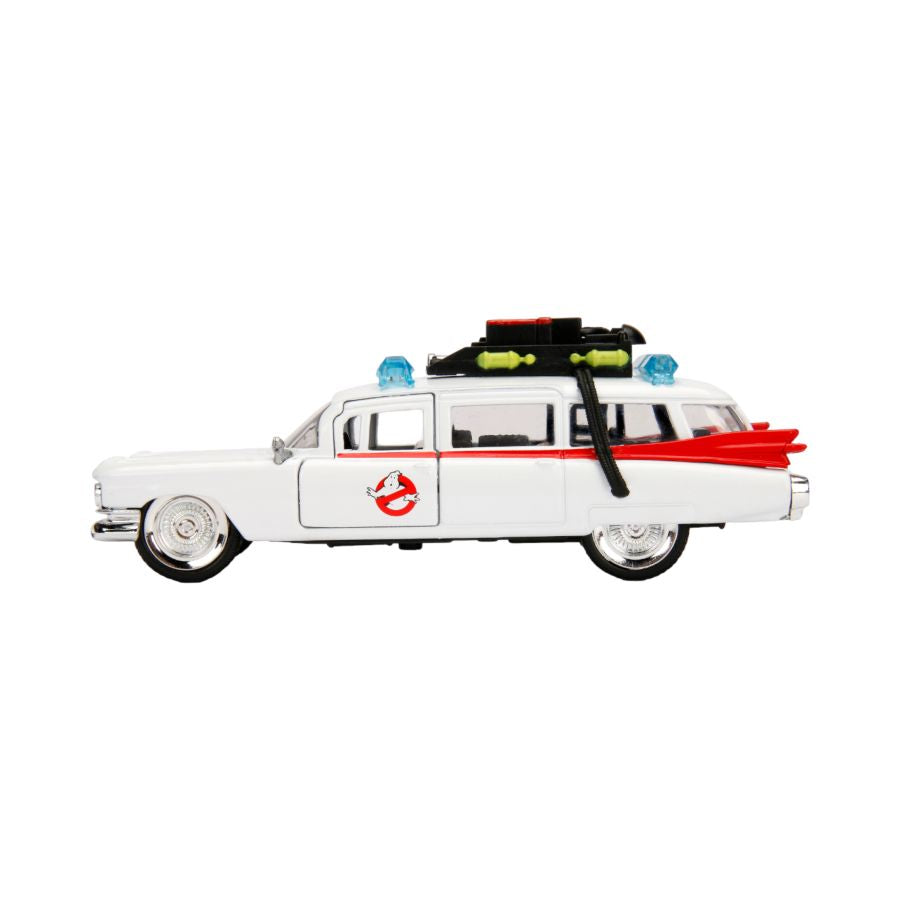 Pop Weasel - Image 2 of Ghostbusters (1984) - Ecto-1 Hollywood Rides 1:32 Scale Diecast Vehicle - Jada Toys - Die Cast - Image - Pop Weasel