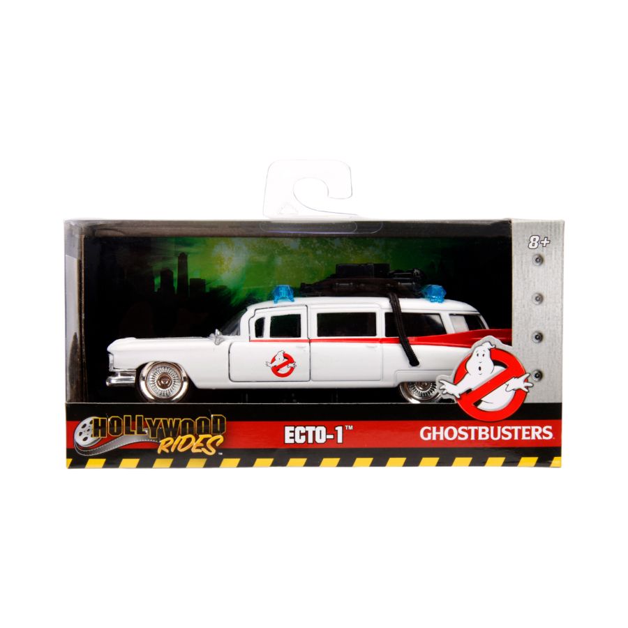 Pop Weasel - Image 5 of Ghostbusters (1984) - Ecto-1 Hollywood Rides 1:32 Scale Diecast Vehicle - Jada Toys - Die Cast - Image - Pop Weasel