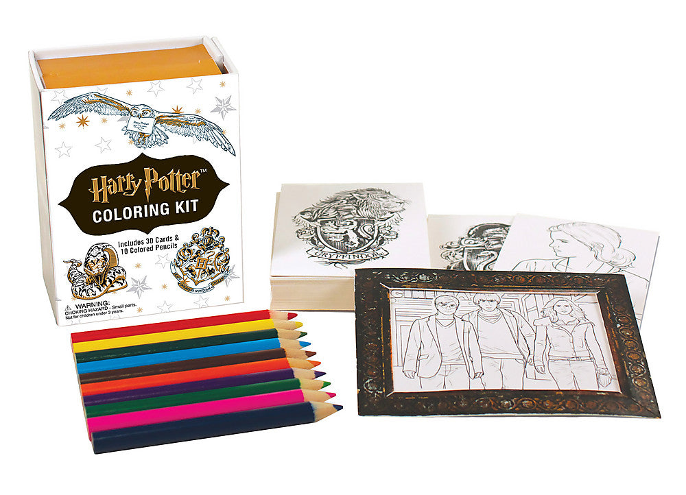 Pop Weasel Image of Harry Potter Coloring Kit - Colouring Book - Image - Pop Weasel