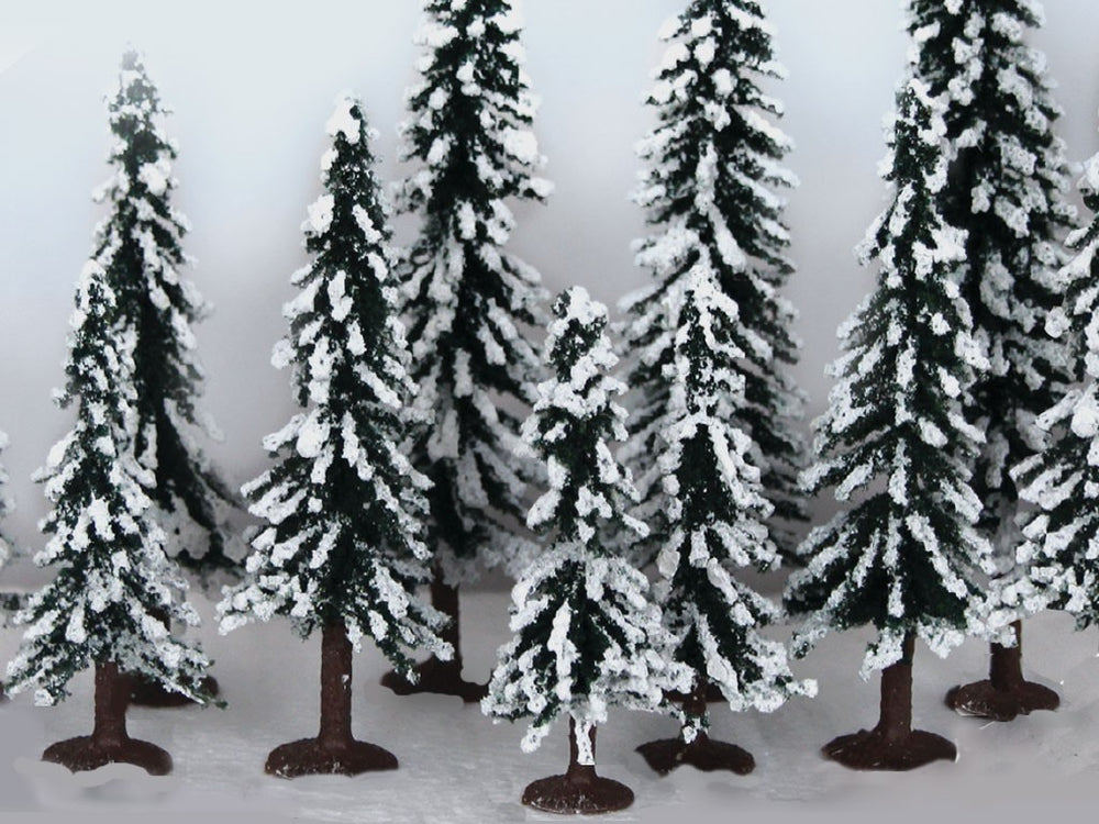 75-150mm Snow EvergreenPine(12 - Model - Image - Pop Weasel