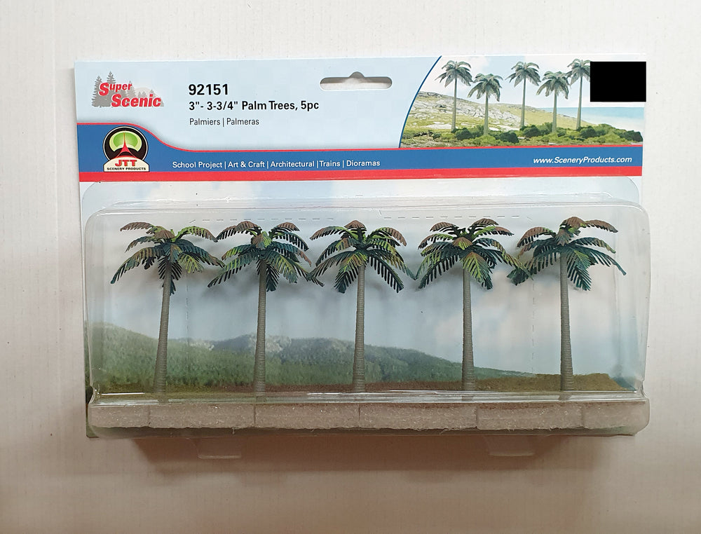 Palm Trees 3- 3 3/4&quot; (5) - Model - Image - Pop Weasel