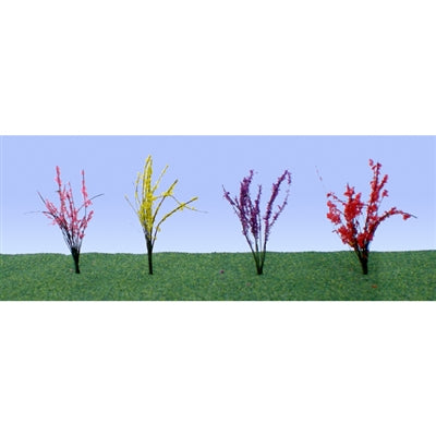 HO: 13 to 19mm FlowerBushes(40 - Model - Image - Pop Weasel