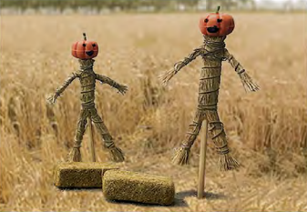 Scarecrow &amp; Hay - Model - Image - Pop Weasel