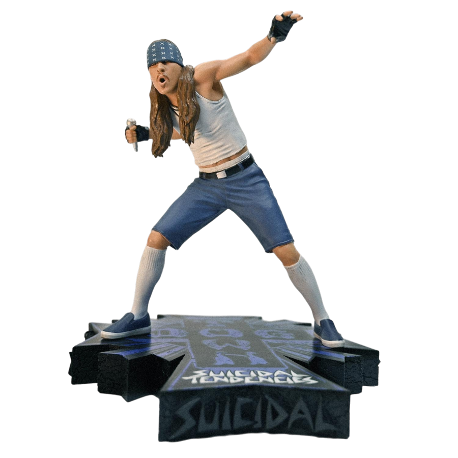 Suicidal Tendencies - Mike Muir Rock Iconz Statue - Knucklebonz - Statue - Image - Pop Weasel