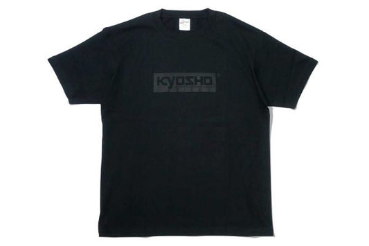 T Shirt L: Box Logo Black