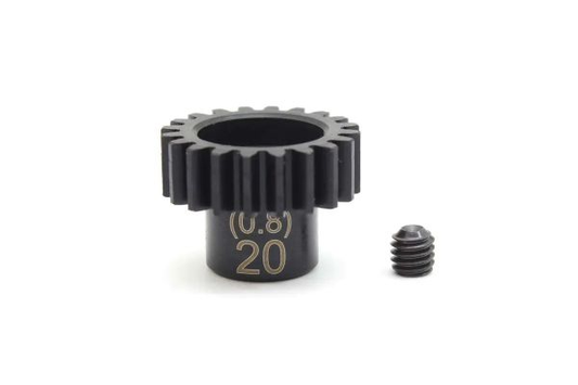 Steel Pinion 20T 0.8M 5mm image