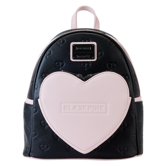 Pop Weasel Image of Blackpink - All-Over-Print Heart Mini Backpack - Loungefly