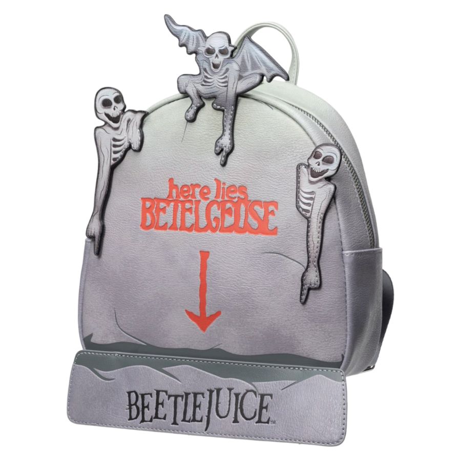 Pop Weasel - Image 3 of Beetlejuice - Tombstone US Exclusive Glow Mini Backpack [RS] - Loungefly - Bags, Wallets & Purses - Image - Pop Weasel