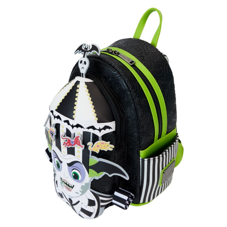 Image Pop Weasel - Image 4 of Beetlejuice - Carousel Light-up Cosplay Mini Backpack - Loungefly - Bags, Wallets & Purses - Image - Pop Weasel