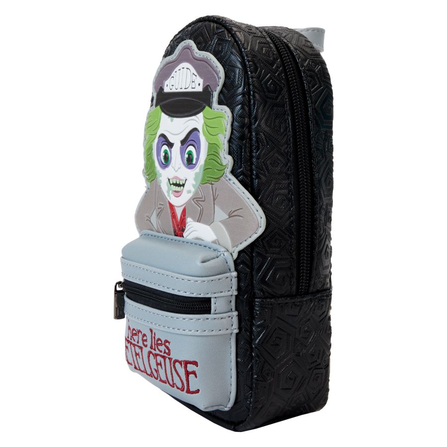 Image Pop Weasel - Image 2 of Beetlejuice - Here Lies Betelgeuse Mini Backpack Pencil Case - Loungefly - Bags, Wallets & Purses - Image - Pop Weasel