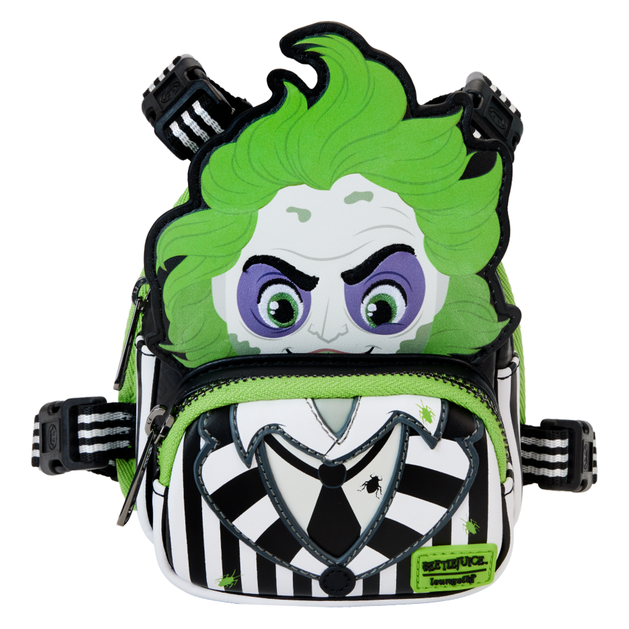 Bettlejuice - Cosplay Mini Backpack Dog Harness (Large) - Loungefly - Bags, Wallets & Purses - Image - Pop Weasel