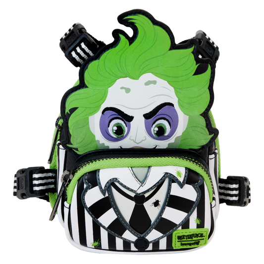 Bettlejuice - Cosplay Mini Backpack Dog Harness (Medium) - Loungefly