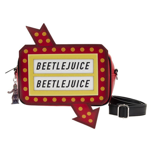 Pop Weasel Image of Beetlejuice - Graveyard Sign Crossbody - Loungefly