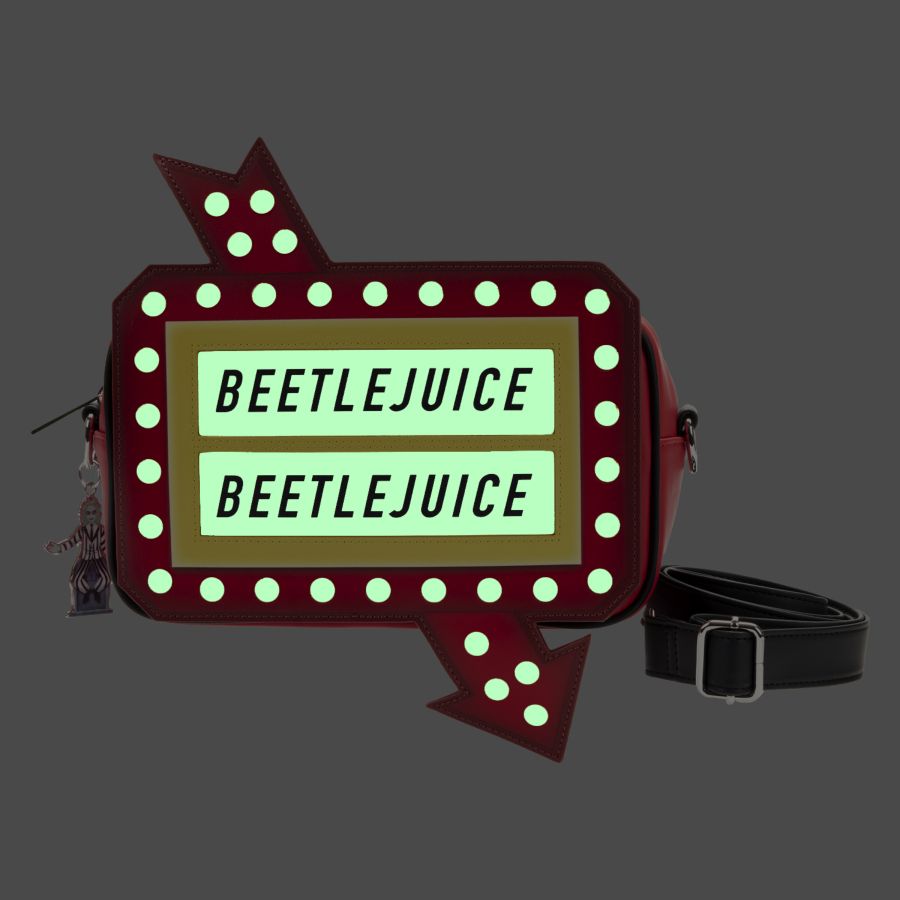 Pop Weasel - Image 6 of Beetlejuice - Graveyard Sign Crossbody - Loungefly - Bags, Wallets & Purses - Image - Pop Weasel