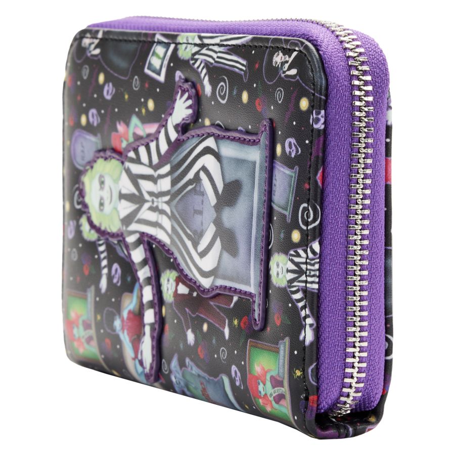 Pop Weasel - Image 3 of Beetlejuice - Icons Zip Purse - Loungefly - Bags, Wallets & Purses - Image - Pop Weasel