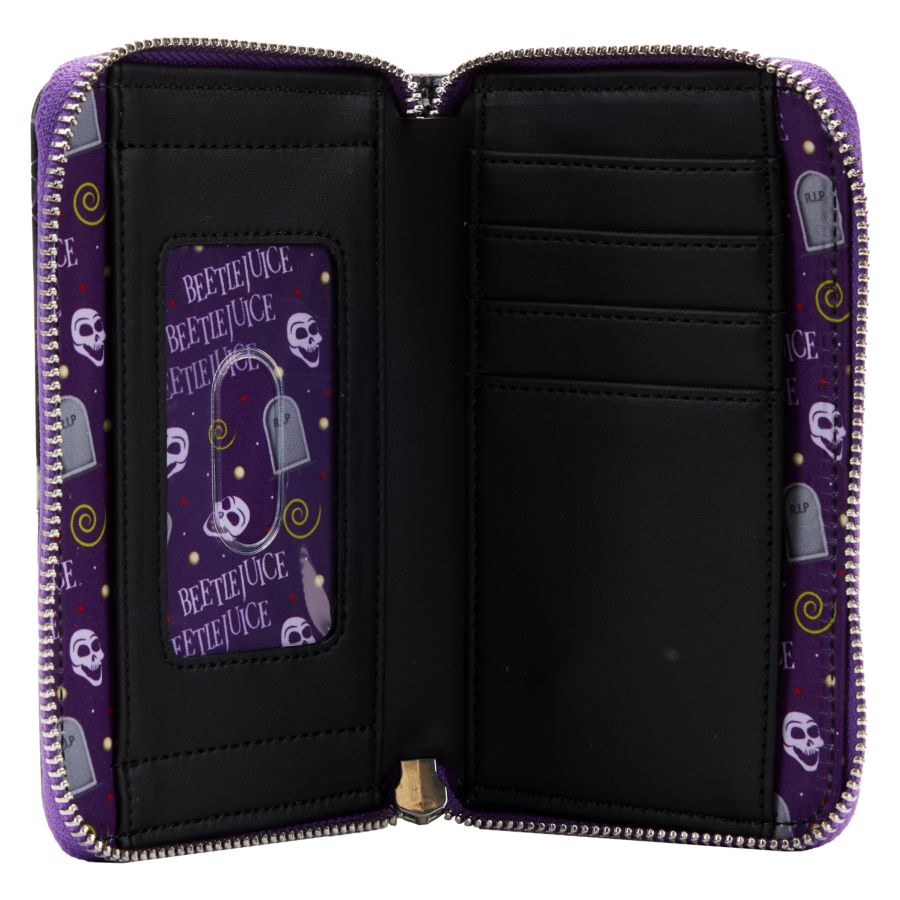 Pop Weasel - Image 5 of Beetlejuice - Icons Zip Purse - Loungefly - Bags, Wallets & Purses - Image - Pop Weasel