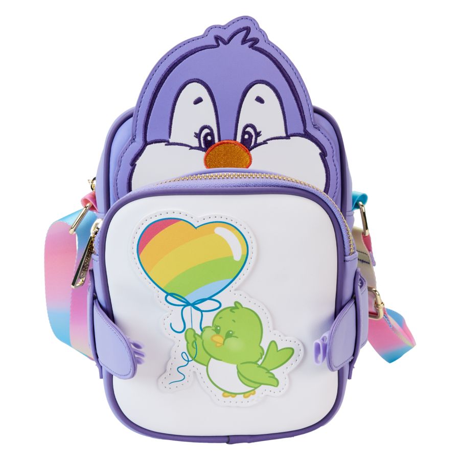 Image Pop Weasel - Image 2 of Care Bears - Cousins Cozy Heart Penguin CrossbuddiesBag - Loungefly - Bags, Wallets & Purses - Image - Pop Weasel