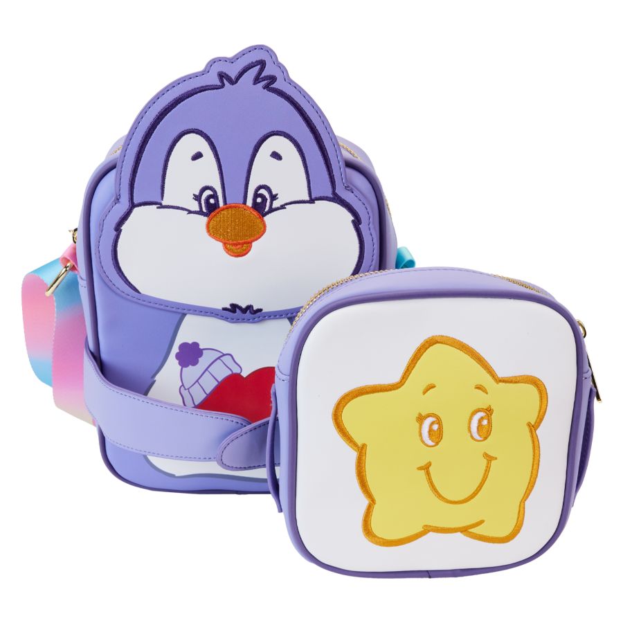 Image Pop Weasel - Image 3 of Care Bears - Cousins Cozy Heart Penguin CrossbuddiesBag - Loungefly - Bags, Wallets & Purses - Image - Pop Weasel