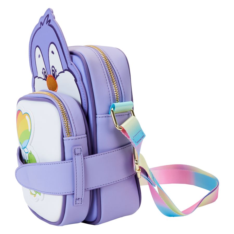 Image Pop Weasel - Image 4 of Care Bears - Cousins Cozy Heart Penguin CrossbuddiesBag - Loungefly