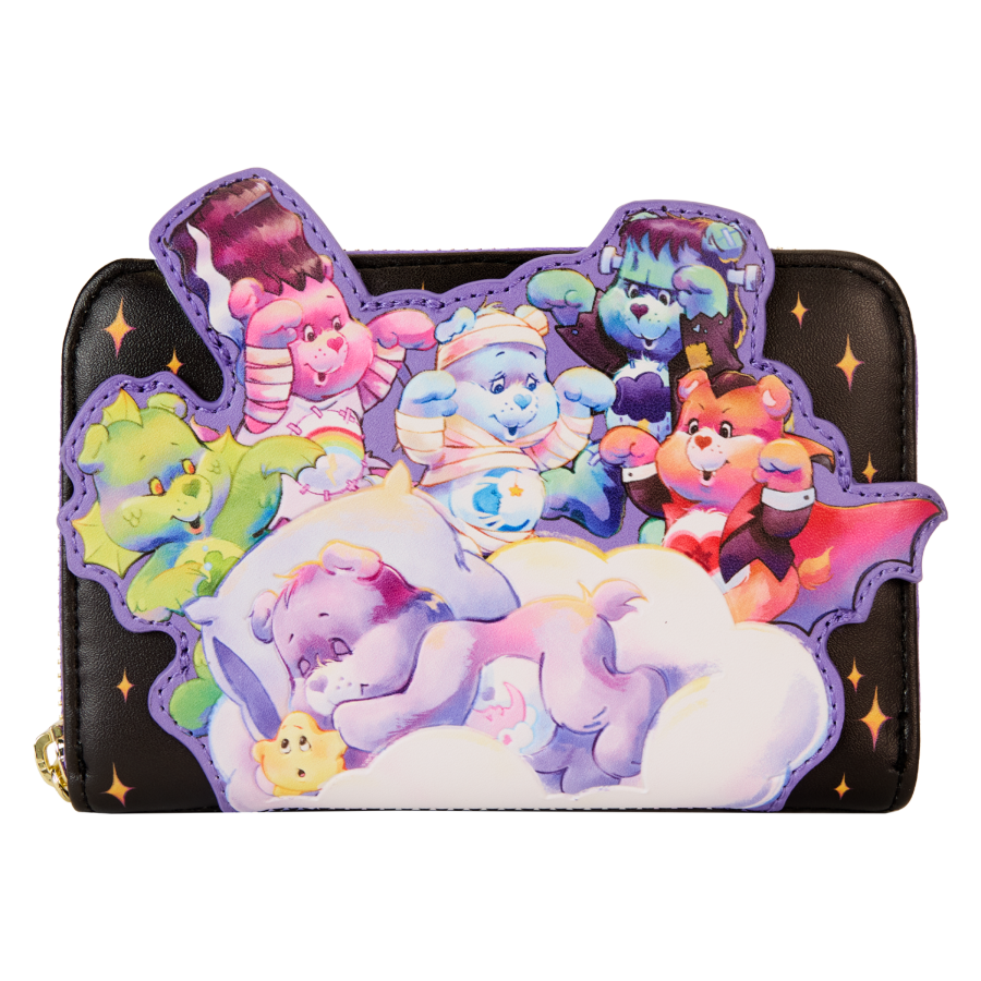 Carebears & Universal Monsters - Monsters Scary Dreams Zip Around Wallet - Loungefly - Bags, Wallets & Purses - Image - Pop Weasel