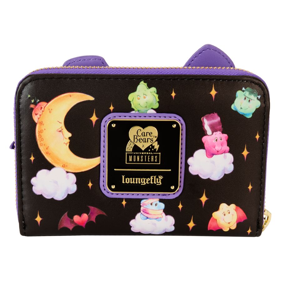 Image Pop Weasel - Image 3 of Carebears & Universal Monsters - Monsters Scary Dreams Zip Around Wallet - Loungefly