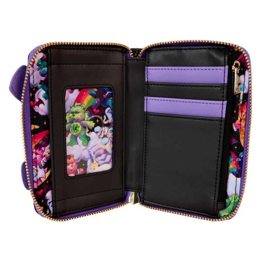 Image Pop Weasel - Image 4 of Carebears & Universal Monsters - Monsters Scary Dreams Zip Around Wallet - Loungefly