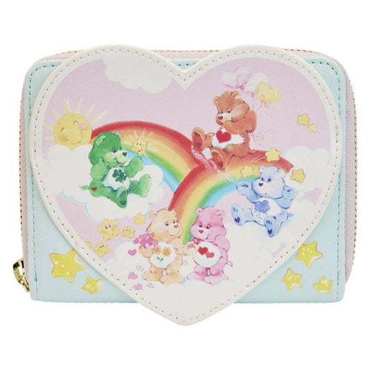 Pop Weasel Image of Care Bears - Cloud Party Zip Around Purse - Loungefly