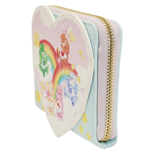 Pop Weasel - Image 2 of Care Bears - Cloud Party Zip Around Purse - Loungefly