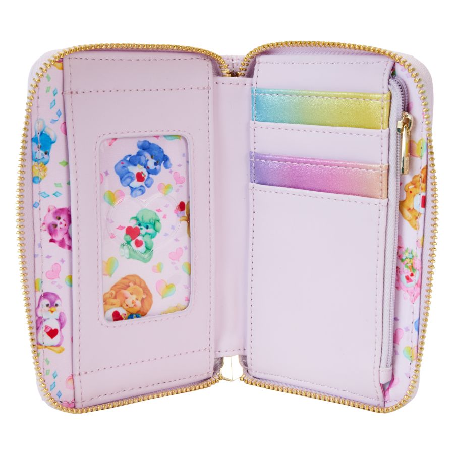 Image Pop Weasel - Image 4 of Care Bears - Cousins Forest of Feelings Zip Around Wallet - Loungefly - Bags, Wallets & Purses - Image - Pop Weasel