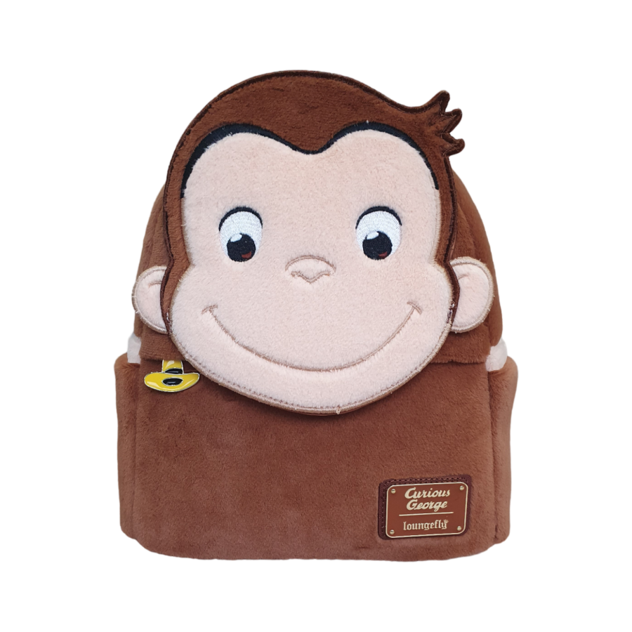 Pop Weasel Image of Curious George - Curious George US Exclusive Plush Cosplay Mini Backpack [RS] - Loungefly - Bags, Wallets & Purses - Image - Pop Weasel