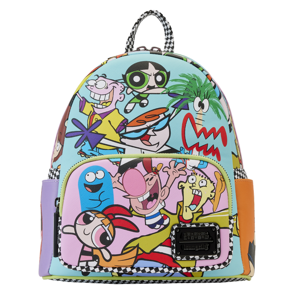 Pop Weasel Image of Cartoon Network - Retro Collage Mini Backpack - Loungefly